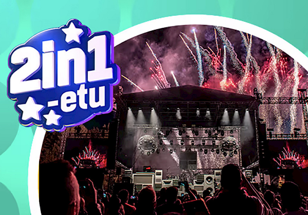 Kaksi yhden hinnalla United Festivals Oy:n kesän 2026 festareille!